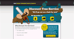 Desktop Screenshot of joesdiscounttreeservice.com